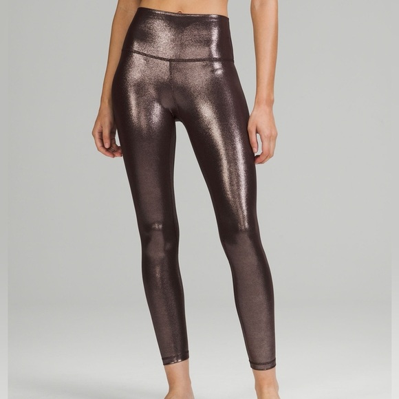 lululemon athletica Pants - lululemon Align Women’s High-Rise Pant- Radiate Foil Print French Press SZ4